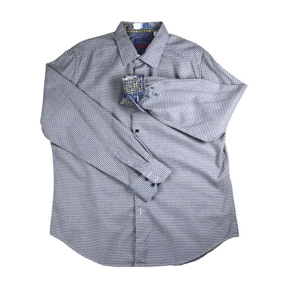 Robert Graham  XL Multicolored Long Sleeve Shirt Flip Cuff - Picture 2 of 12